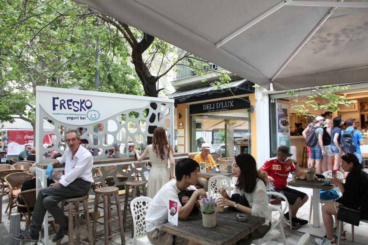 Stylish Studio Below The Acropolis Atene Esterno foto